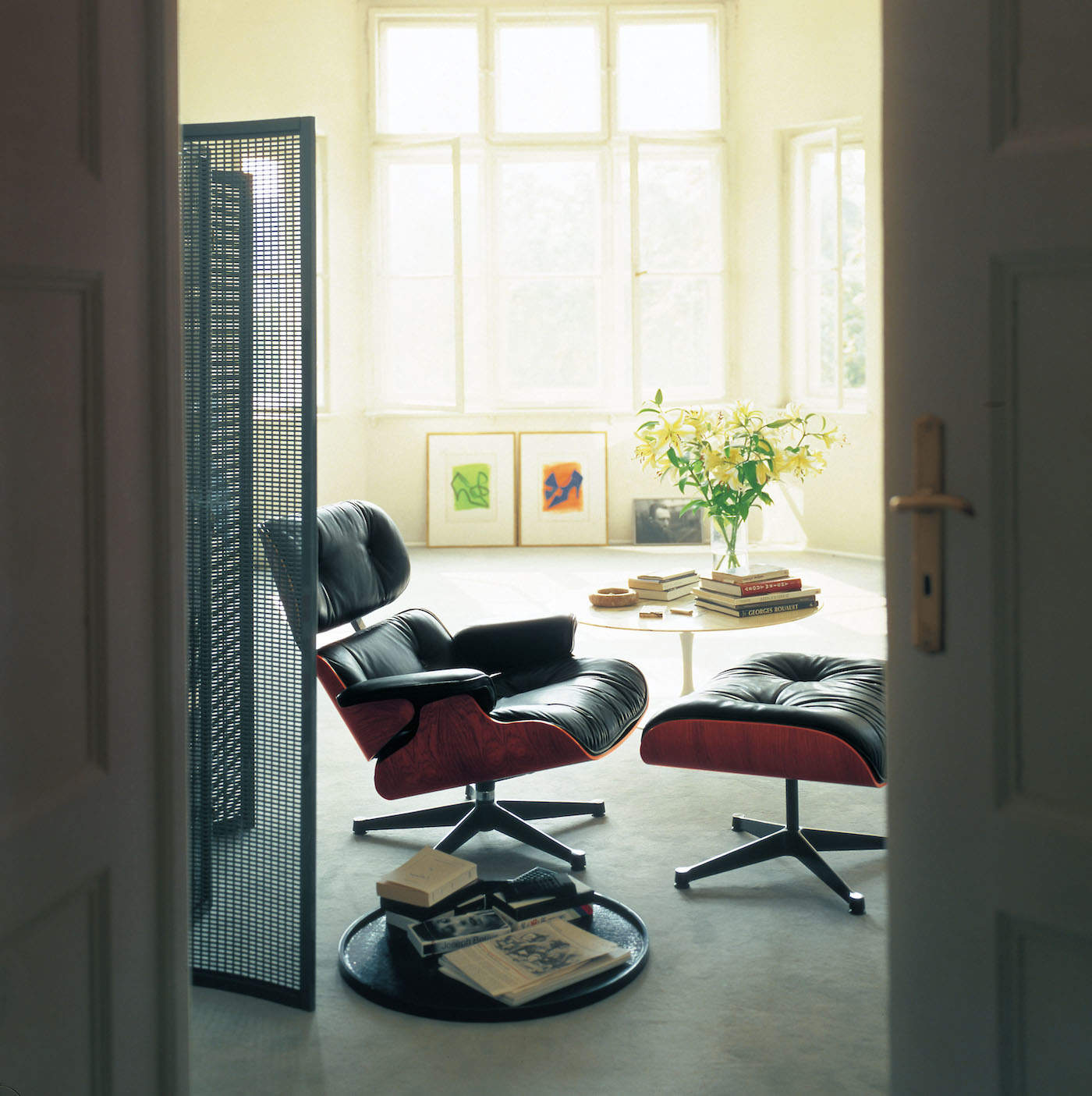 Ikonické křeslo Eames Lounge Chair & Ottoman