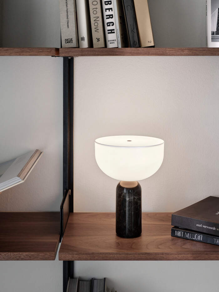New Works_Spring 2022_Kizu Portable Table Lamp_Black
